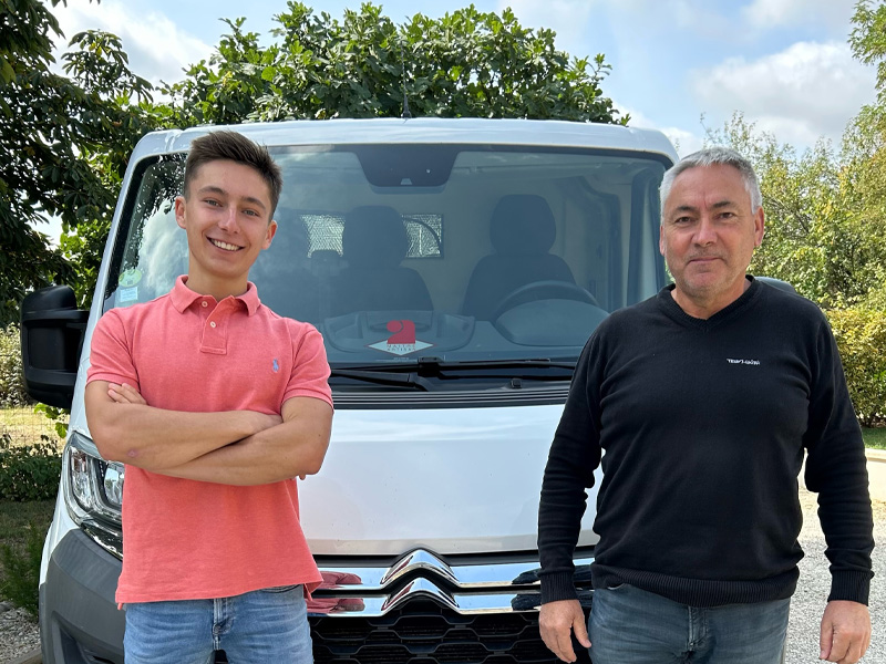 Damien et Gilles Guillebaud