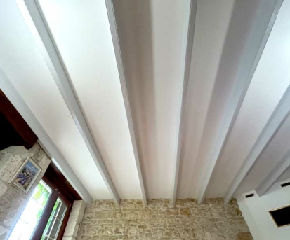 peinture de plafond et poutres