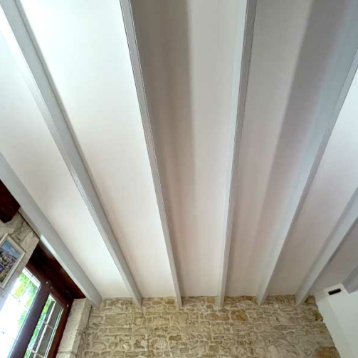 peinture de plafond et poutres